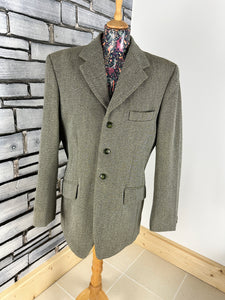 Gents Mears Pytchley Keepers Tweed Hunt Coat/Jacket - Size 40