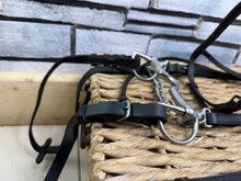 Load image into Gallery viewer, S/H English Complete Kimblewick Bridle - Black - Cob