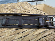 Load image into Gallery viewer, S/H Calcutts English Leather Side Saddle Balance Girth -Brown- 46”