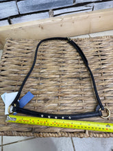 Load image into Gallery viewer, Miniature Horse Small In Hand Rolled Leather Show Halter/Bridle - Diamonte - Dot/Dash