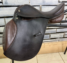 Load image into Gallery viewer, 14” Medium Small Pony Leather GP Saddle - Brown