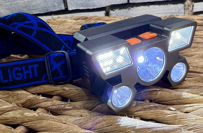 Handsfree Rechargeable LED Head Torch/Multi-Light