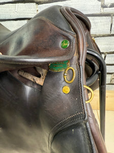 17” Wide Ideal VSD/GP Saddle - Brown