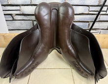 Load image into Gallery viewer, 17 1/2” Wide Eclipse Saddlery English GP Saddle - Brown