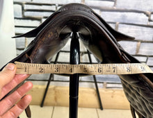 Load image into Gallery viewer, 11 1/2” MW Robinsons English Tiny Pony Saddle - Brown