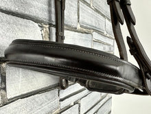 Load image into Gallery viewer, S/H Schockemohle Dressage Bridle -Padded Nose- Brown -Full