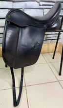 Load image into Gallery viewer, 18” MW Ideal Suzannah LH Dressage Saddle - Black