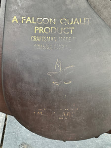 18” MW Jeffries Falcon Hawk Event Saddle - Brown