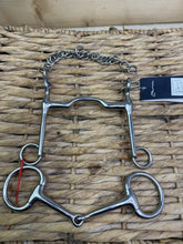 Load image into Gallery viewer, S/H 5” Double Bit Set - Fixed Port Weymouth &amp; Eggbutt Bradoon