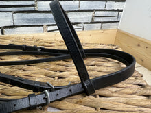 Load image into Gallery viewer, S/H Hunter Cavesson Bridle - Black - Pony