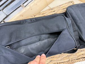 S/H Saddle Bags with Top Bags - Black