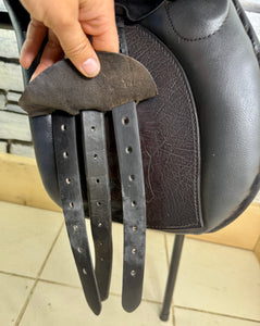 16” MW Equisport/Paul Jones Pony GP/Jump Saddle - Black