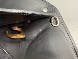 17 1/2” MW Voltaire Adelaide Monoflap 2023 Dressage Saddle - Black