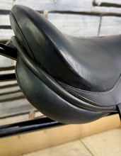 Load image into Gallery viewer, 14 1/2” Wide Silhouette Pony GP Saddle - Black - English Leather - Flat Tree