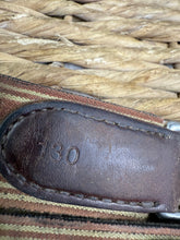 Load image into Gallery viewer, S/H 50” Prestige Padded Stud Leather Girth-Brown