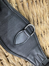 Load image into Gallery viewer, S/H Black Soft Leather Short Event/Dressage Girth-22”