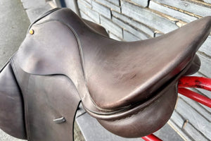 17” Medium Kings Saddlery GP Saddle - Brown