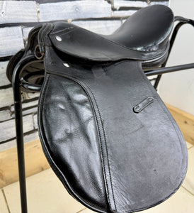 14 1/2” XW Pony/Shetland GP Saddle - Black
