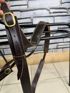 S/H Keith Savory English Leather Paddock Roller - Full