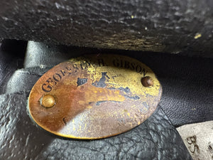 16 1/2” XXW Geoffrey Gibson English Cob GP Saddle - Black