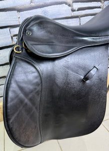16 1/2” Medium Farrington Burford Event GP Saddle - Black