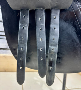 17” Wide-XW Dever Cob GP Saddle - Black