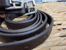 Load image into Gallery viewer, S/H 52” English Stirrup Leathers - Brown