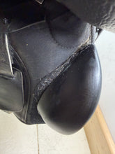 Load image into Gallery viewer, 16” MW Saddle Company Pony GP Saddle - Black - Changeable Width on a Press