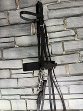 Load image into Gallery viewer, S/H English Hunter Complete Pelham Bridle - Black - Full