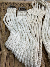 Load image into Gallery viewer, S/H 46” Stubben Cord Anti-Chafe Girth - White