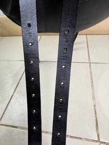 17 1/2” Medium Ideal Jessica Dressage Saddle - Black