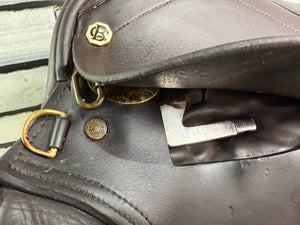 17 1/2” Wide Barnsby GP Saddle - Brown