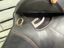 Load image into Gallery viewer, 15” Wide Eclipse Pony GP Saddle - Black - Lightweight - Unused!