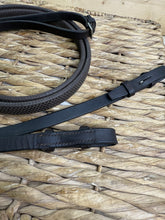 Load image into Gallery viewer, S/H Lemetex Flexi Rubber Reins - Brown - Full