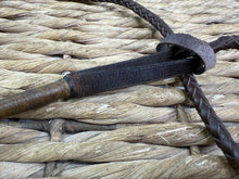 Load image into Gallery viewer, Vintage Childs Delicate Hunt Whip with Thong - Bamboo
