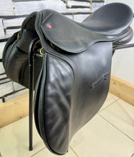 Load image into Gallery viewer, 17 1/2” XW Jeffries Falcon Hawk Event Cob GP Saddle - Black