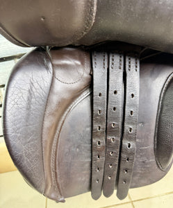 16 1/2” Wide Silhouette GP Saddle - Brown