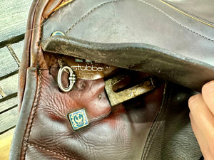 16 1/2” MW Stubben Juventus Jump Saddle - Brown