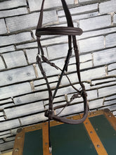 Load image into Gallery viewer, Easytrek Crossover Bitless Leather Bridle -Brown- Full - Dr Cooks