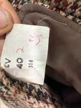 Load image into Gallery viewer, Caldene Ladies Vintage Houndstooth Tweed Jacket - Size 40