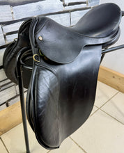 Load image into Gallery viewer, 16” Medium-MN Palaton English Leather Pony GP Saddle - Black