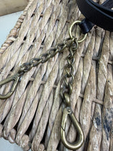 Load image into Gallery viewer, S/H English Leather 1” In Hand Lead with Brass Coupling-Brown