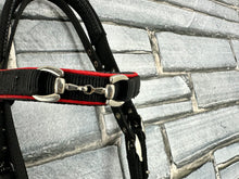 Load image into Gallery viewer, S/H Thorowgood Conform Comfort Web Flash Bridle - Black - TB