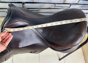 17 1/2” Wide Barnsby GP Saddle - Brown