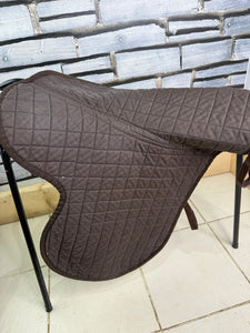 S/H Nuumed GP Cotton Numnah - Brown - L