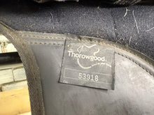 Load image into Gallery viewer, 15” XW Thorowgood Pony Club GP Saddle - Black