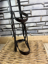 Load image into Gallery viewer, S/H English Hunter Bridle - Brown - Full
