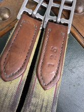 Load image into Gallery viewer, 50”/125cm Treadstone Elasticated Leather Stud/Jumping Stud Girth-Brown/Tan