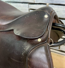Load image into Gallery viewer, 14” Wide English Pony Saddle - Brown