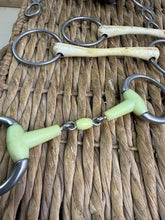 Load image into Gallery viewer, S/H Job Lot of Five X 5 1/2” Nathe &amp; Happy Mouth Bits-Gag/Snaffle